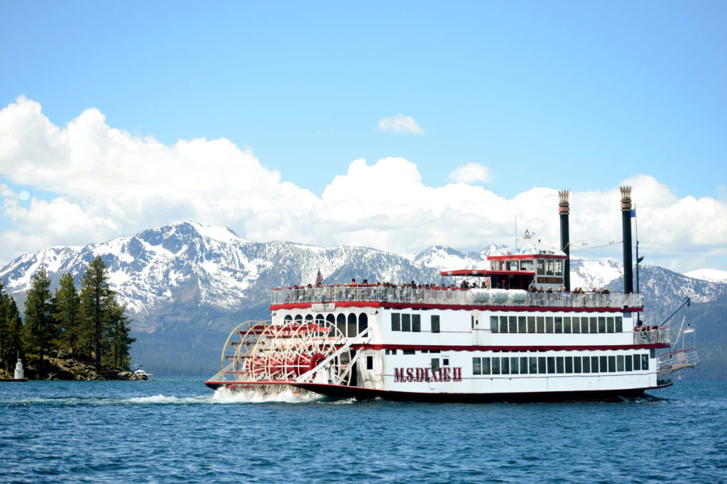 lake tahoe boat cruise winter